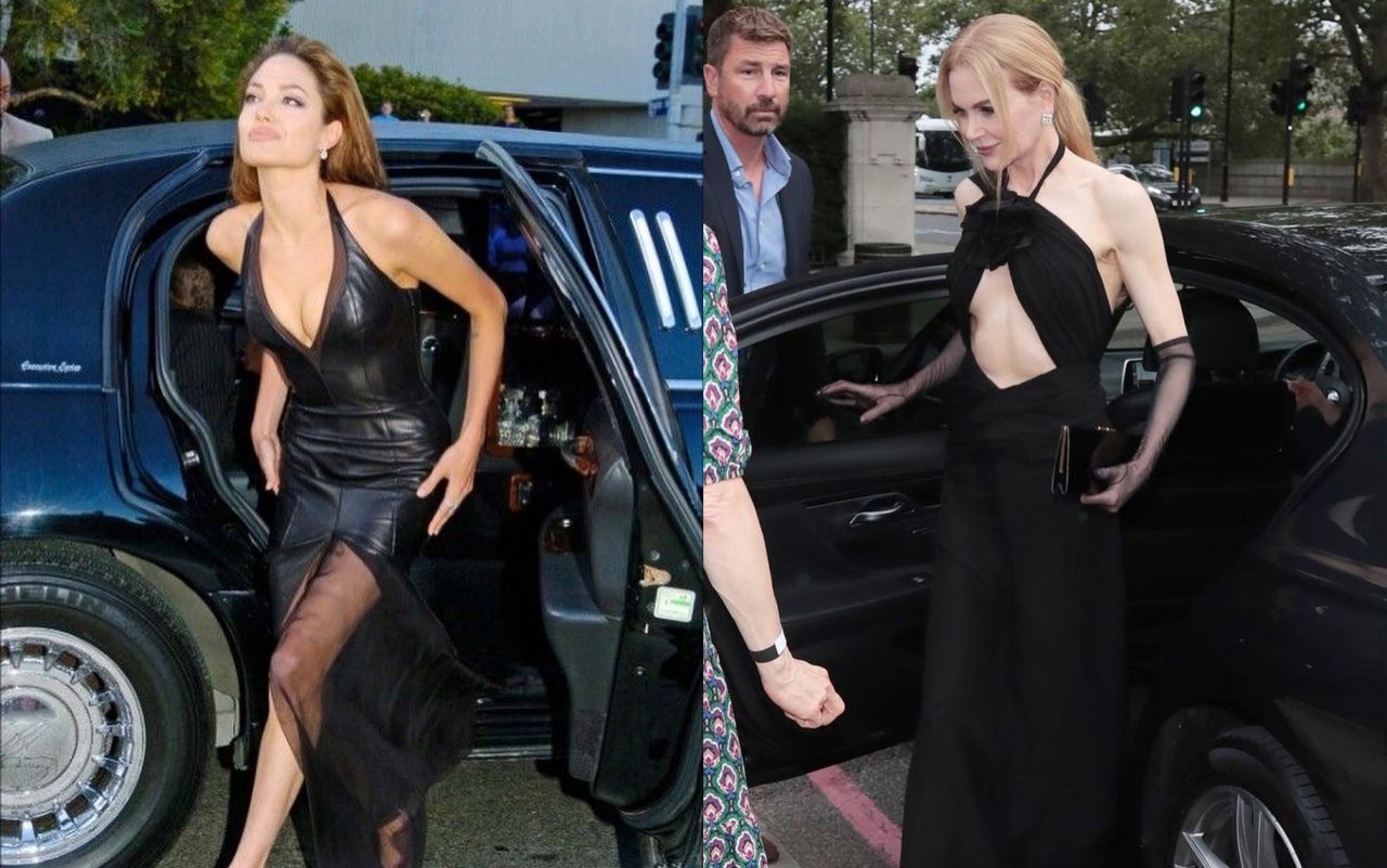 Angelina in Nicole stavita na temne